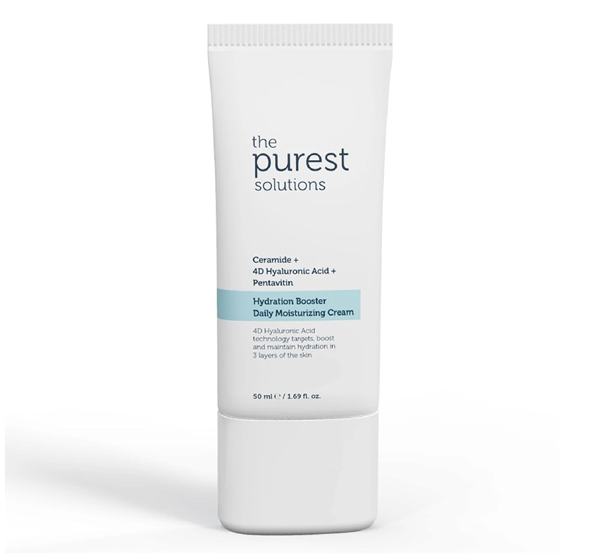 The Purest Solutions Gündəlik Nəmləndirici Krem Seramid + 4D Hialuron turşusu + Pentavitin