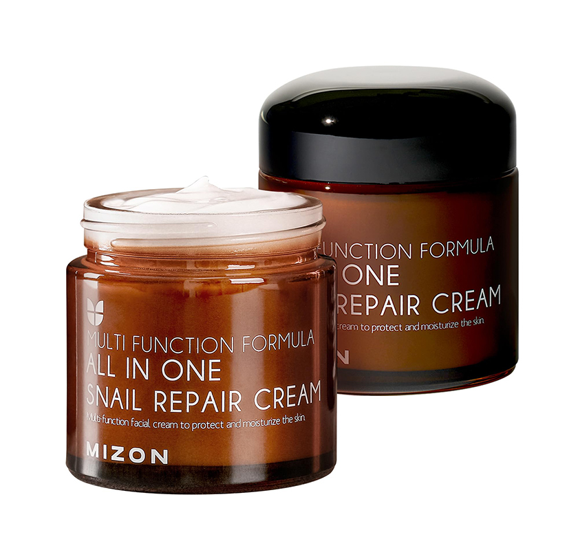 MIZON - Hamısı Birində İlbiz Tərkibli Bərpaedici Krem (MİZON All in One Snail Repair Cream)